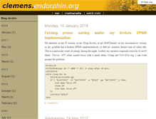 Tablet Screenshot of blog.clemens.endorphin.org