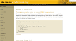 Desktop Screenshot of clemens.endorphin.org